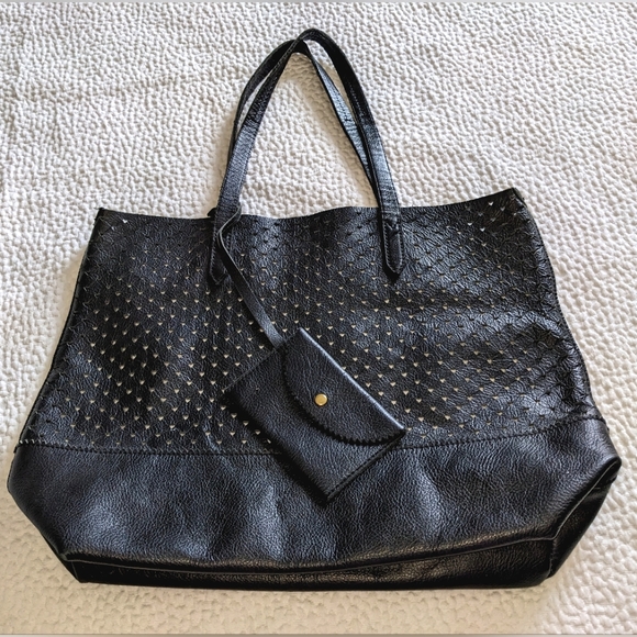 J.Crew Preforated Heart Tote Bag - Picture 7 of 7